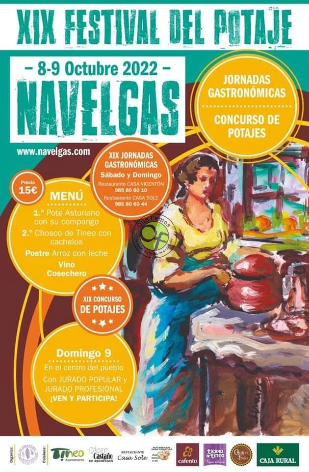 XIX Festival del Potaje 2022 en Navelgas