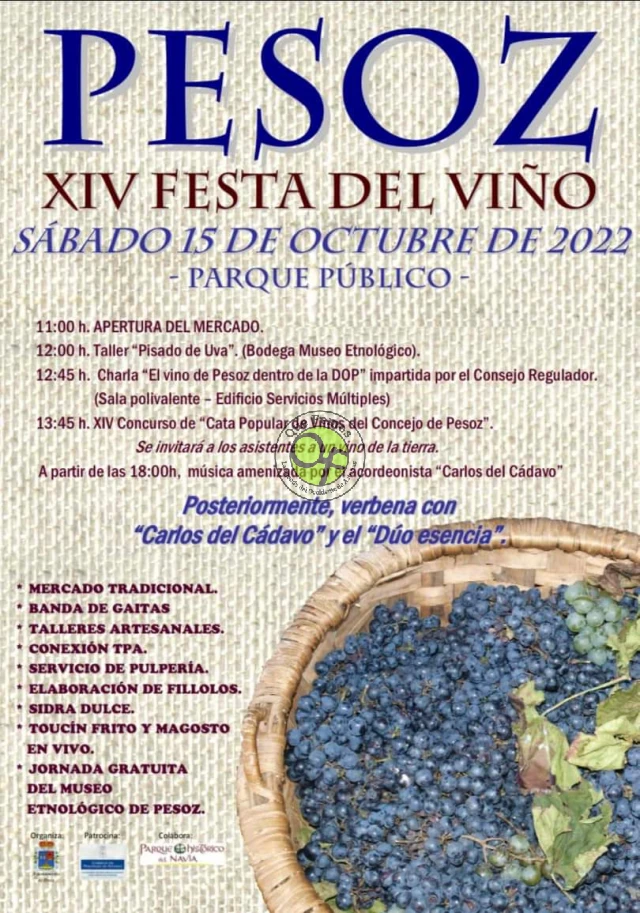 XIV Festa del Viño 2022 en Pesoz