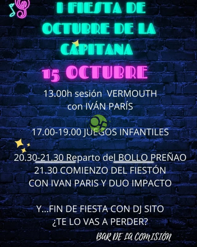 I Fiesta de Octubre de La Capitana 2022