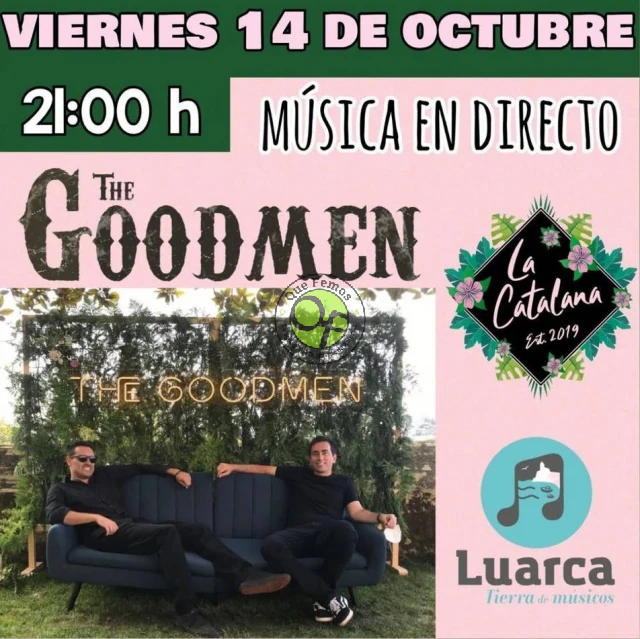 The Goodmen en concierto en La Catalana (Luarca)