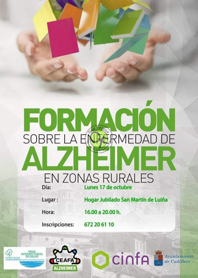 Jornada de formación sobre Alzheimer en San Martín de Luiña
