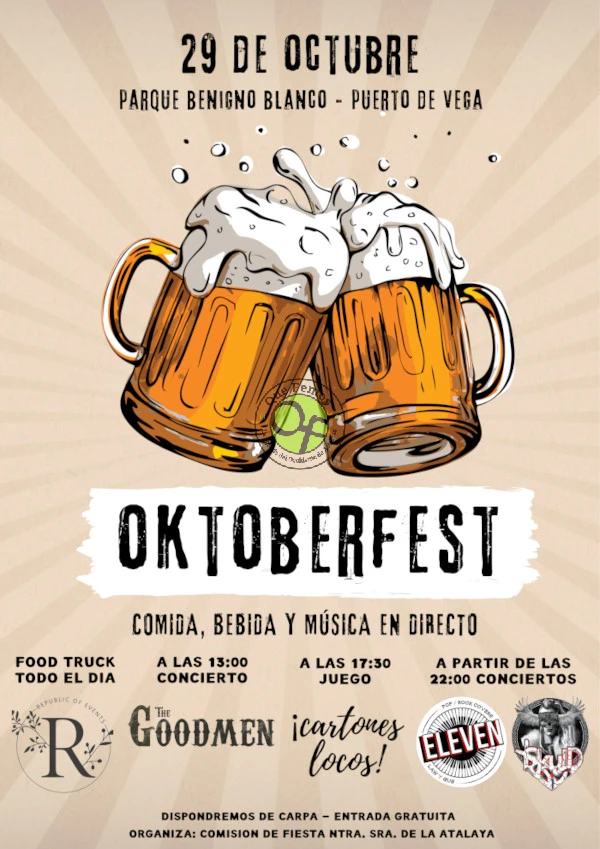 Oktoberfest 2022 en Puerto de Vega