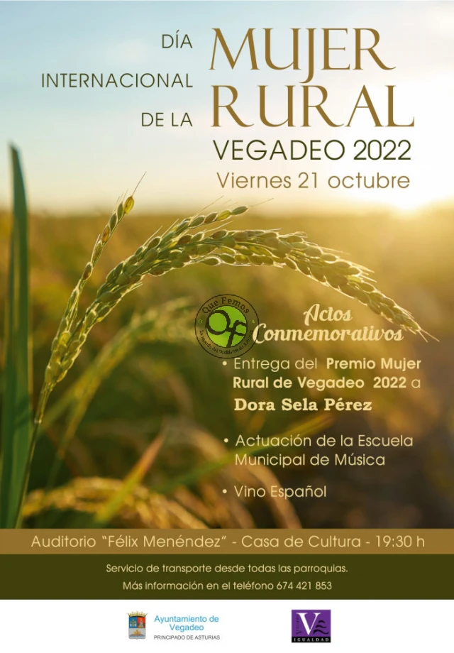 Día Internacional de la Mujer Rural 2022 en Vegadeo