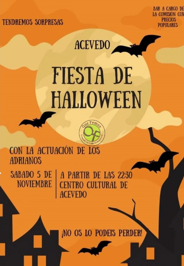 Fiesta de Halloween 2022 en Acevedo