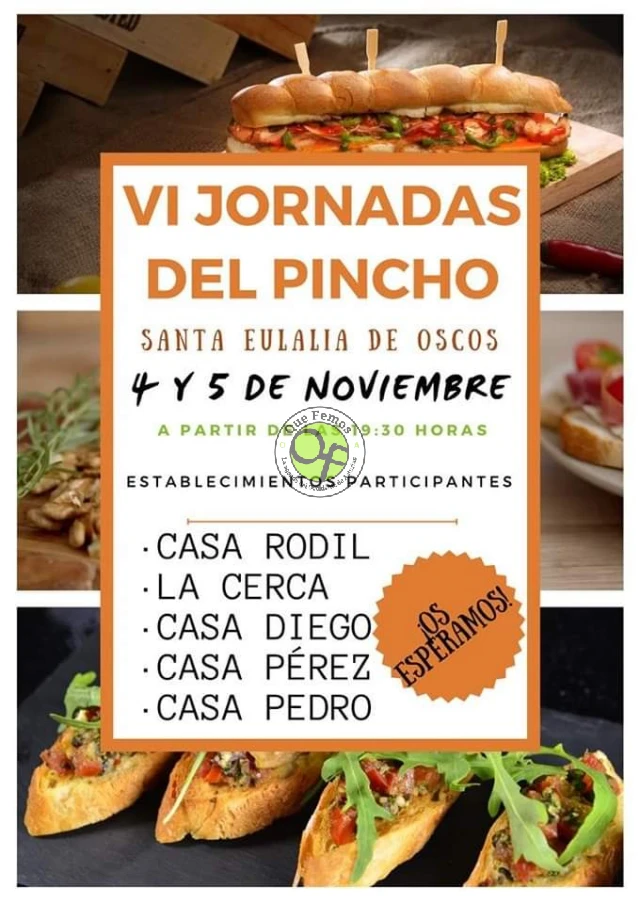 VI Jornadas del Pincho 2022 en Santalla de Oscos