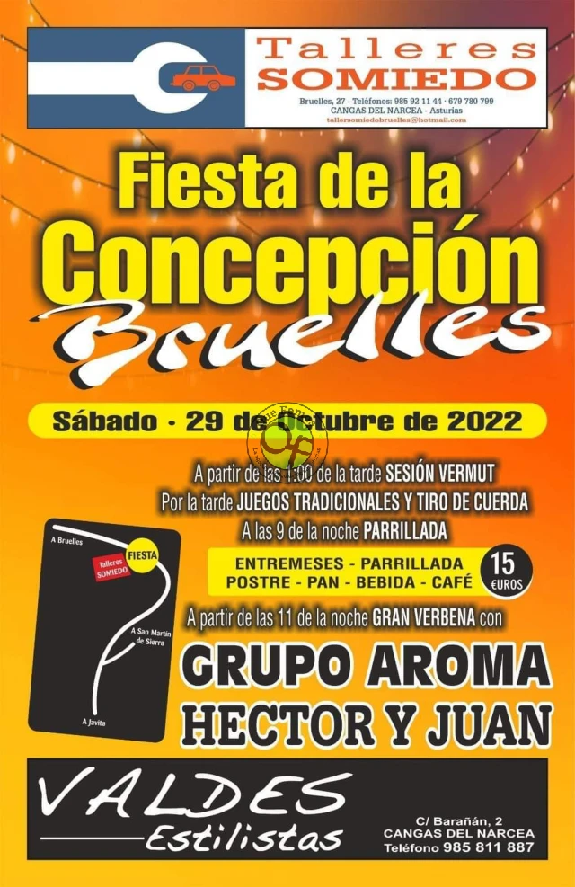 Fiesta de la Concepción 2022 en Bruelles