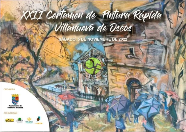 XXII Certamen Nacional de Pintura Rápida de Villanueva de Oscos 2022
