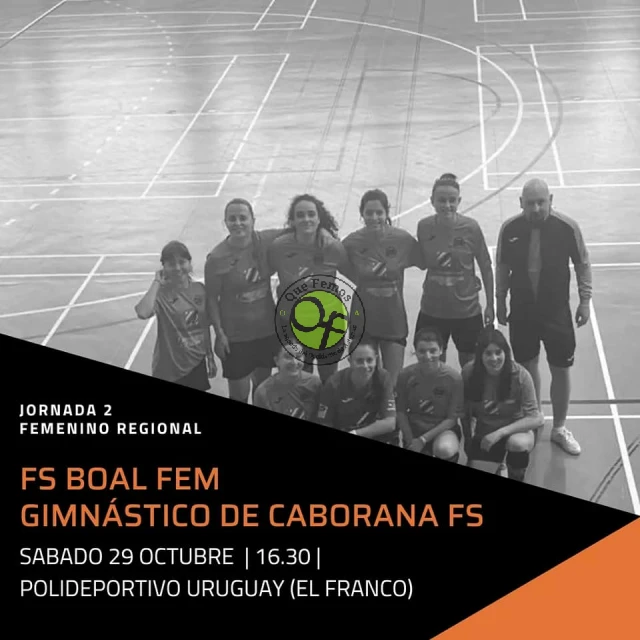 F.S.Boal Fem vs Gimnástica de Caborana F.S.