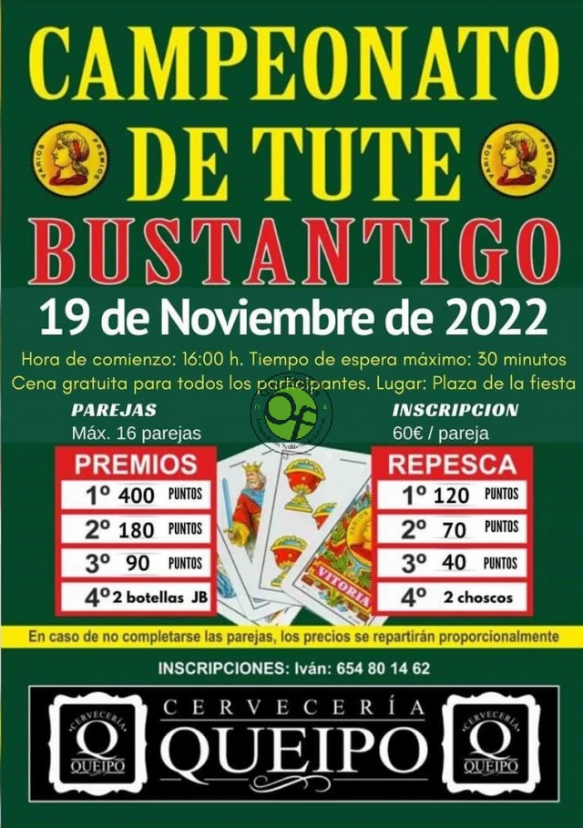 Campeonato de Tute en Bustantigo