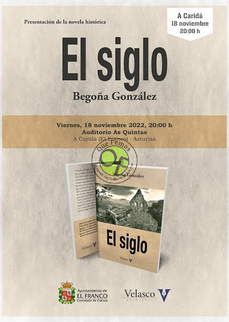 Begoña González prensenta su novela, 