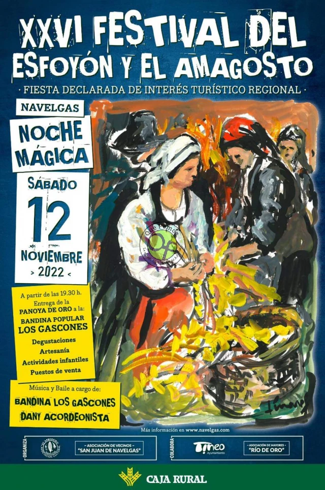 XXVI Festival del Esfoyón y Amagosto 2022 en Navelgas