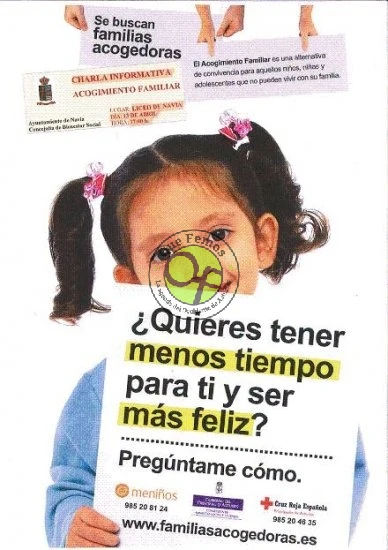 Charla sobre el acogimiento familiar en Navia
