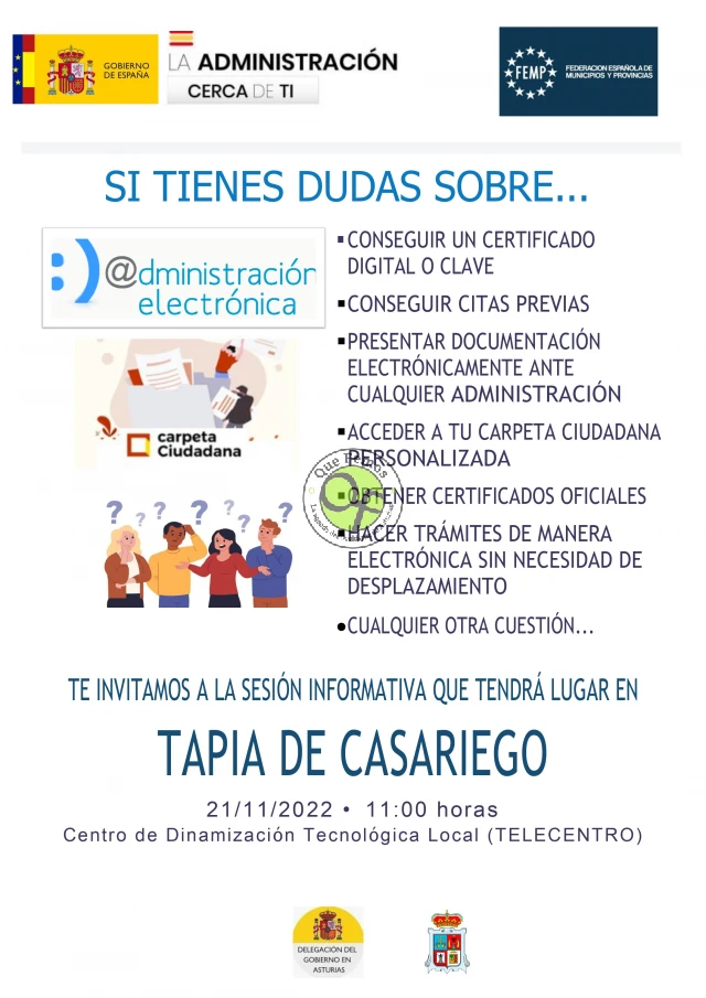 Jornada sobre Administración Electrónica en Tapia