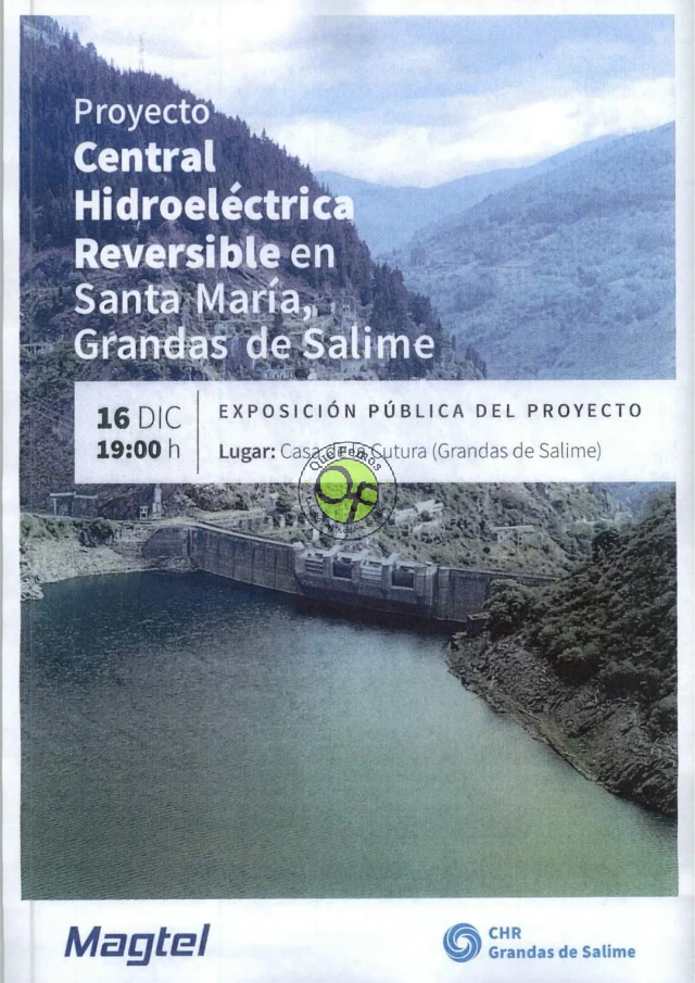 Grandas de Salime acoge la exposición pública del Proyecto Central Hidroeléctrica Reversible en Santa María