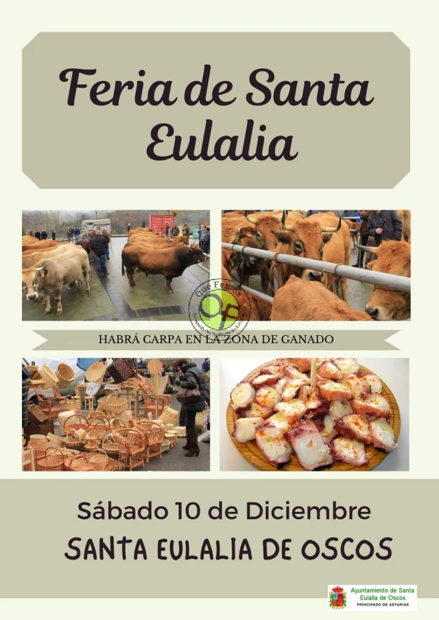 Feria de Santa Eulalia 2022 en Santalla de Oscos
