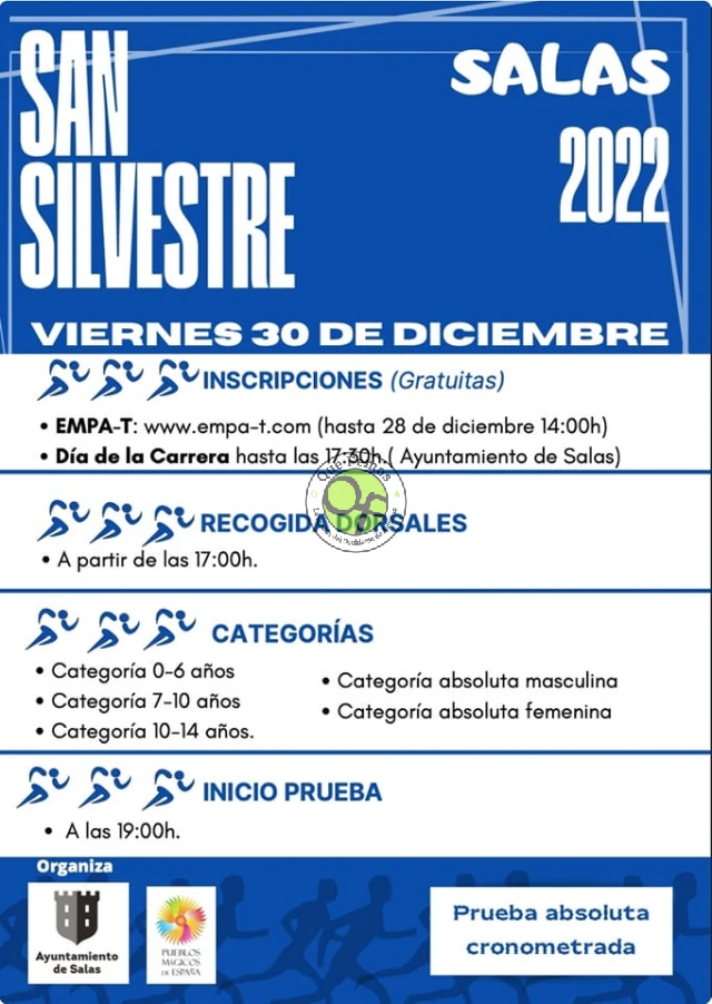 San Silvestre 2022 en Salas