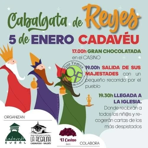 Cabalgata de Reyes 2023 en Cadavéu