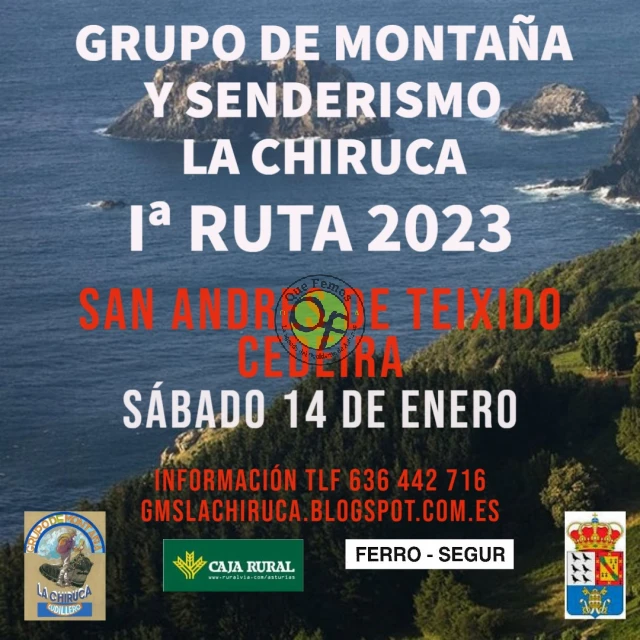 Grupo de Montaña La Chiruca: San Andrés de Teixido-Cedeira