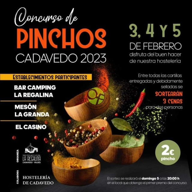 Cadavedo celebra su Concurso de Pinchos 2023