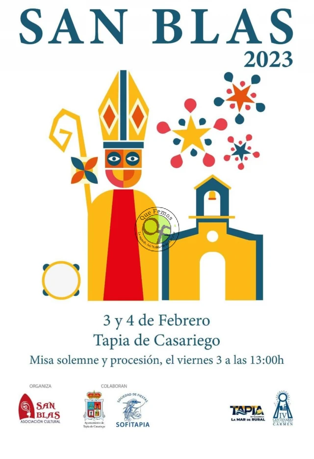 Fiestas de San Blas 2023 en Tapia