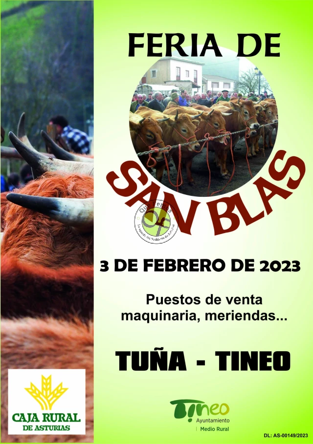 Feria de San Blas 2023 en Tuña