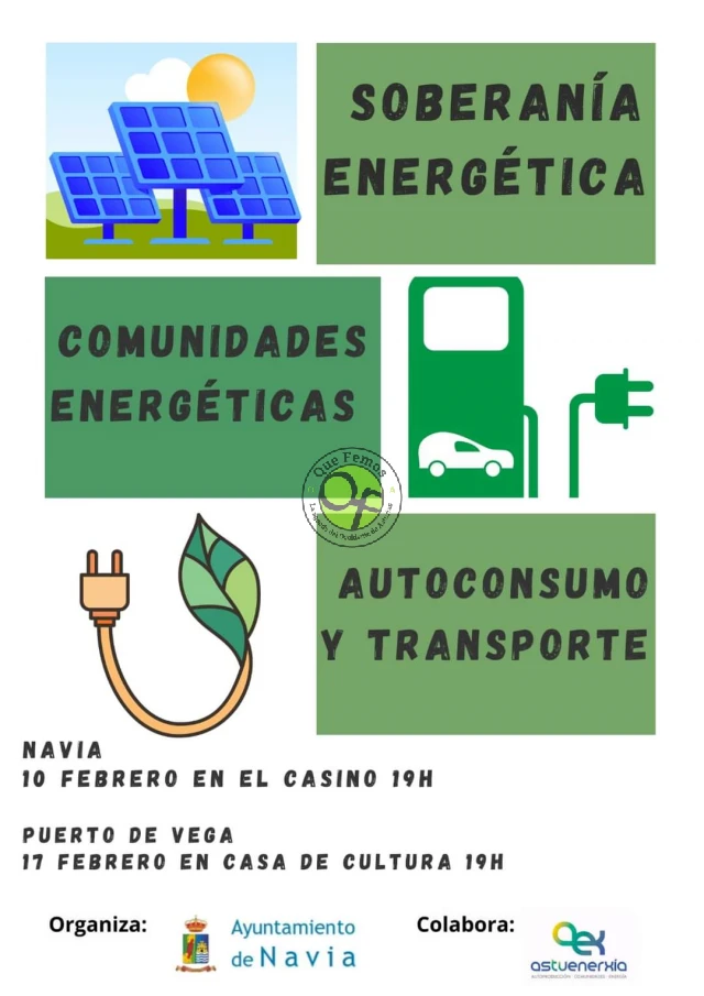 Charlas sobre comunidades energéticas locales en Navia y Puerto de Vega