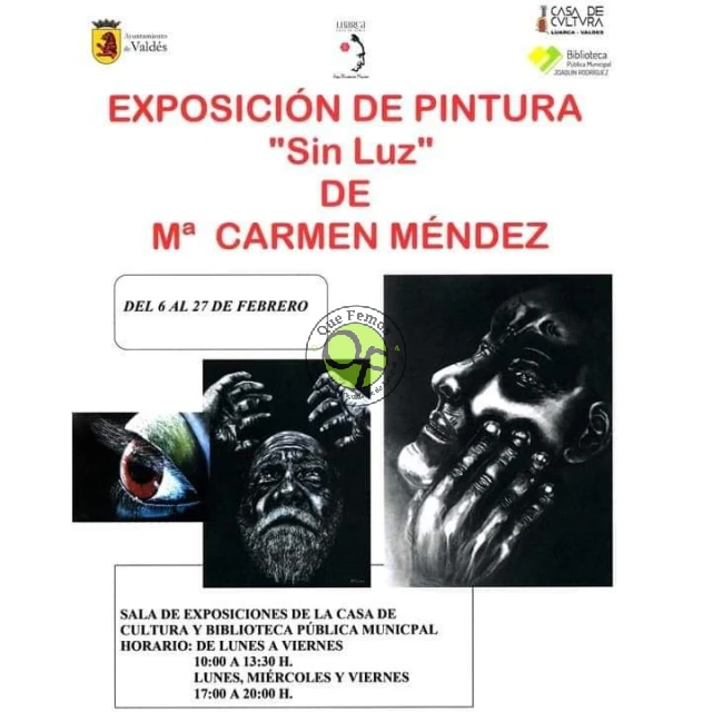 La exposición de pintura 