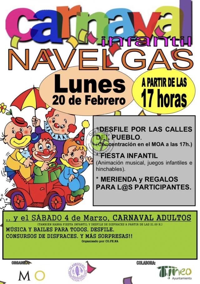 Carnaval Infantil 2023 en Navelgas