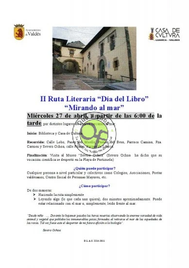 II Ruta Literaria Día del Libro: 