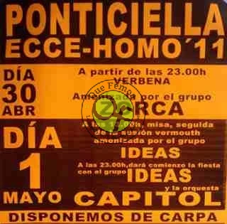 Fiestas del Ecce-Homo en Ponticiella 2011