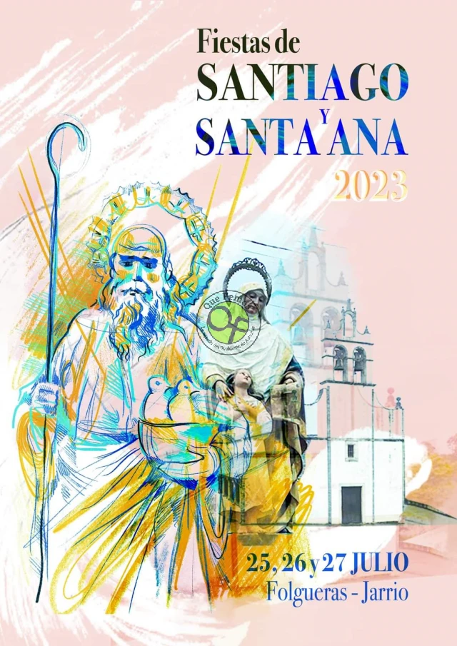 Fiestas de Santiago y Santa Ana 2023 en Jarrio y Folgueiras