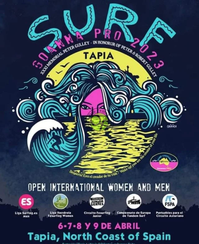 Campeonato del Mundo de Surf de Tapia GOANNA PRO 2023