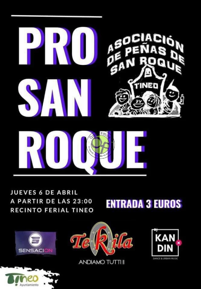 Fiesta Pro San Roque 2023 en Tineo