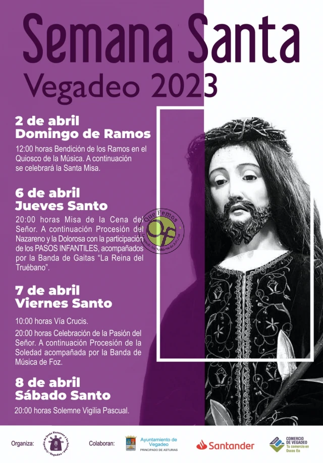 Semana Santa 2023 en Vegadeo