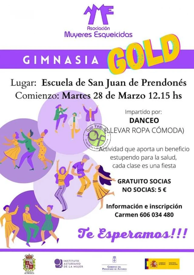 Gimnasia Gold en San Juan de Prendonés