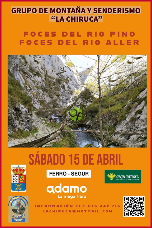 Grupo de Montaña La Chiruca: Foces del Río Pino y Río Aller