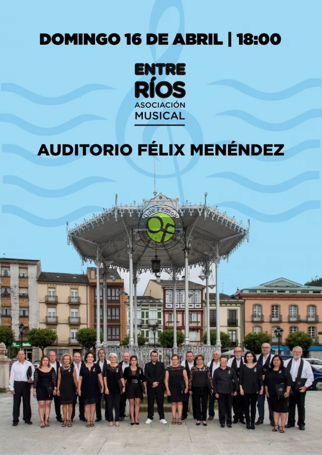 Concierto de la Asociación Musical Entre Ríos, en Vegadeo