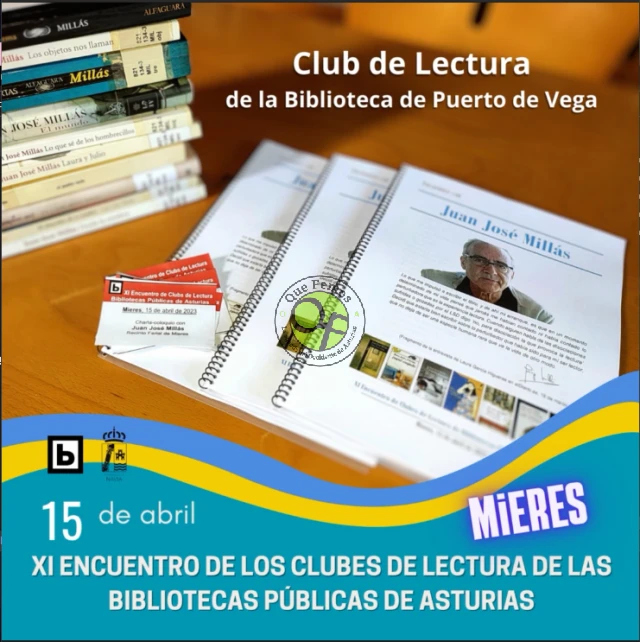 Puerto de Vega acude al XI Encuentro de Clubes de Lectura en Mieres