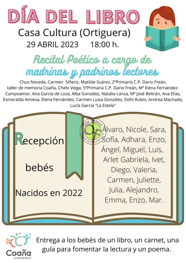 Día del Libro 2023 en Ortiguera