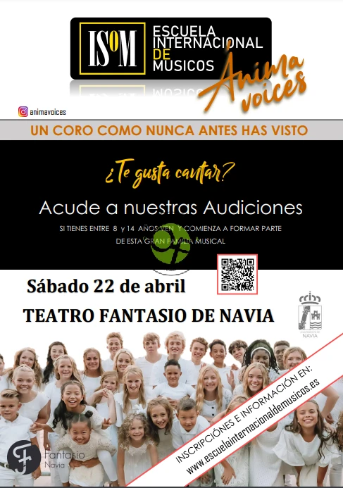 Ánima Voices nace en Navia este 22 de abril