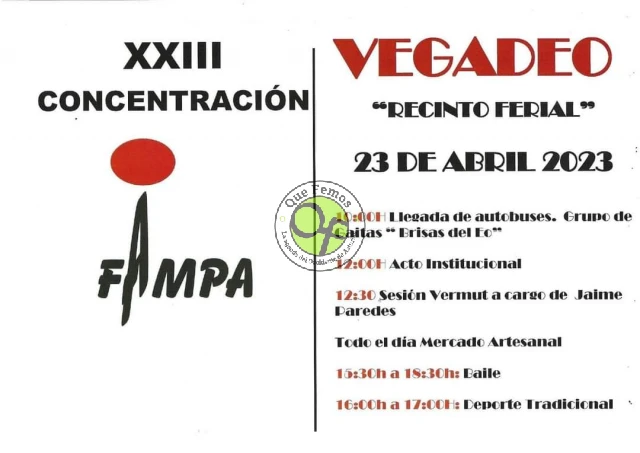 XXIII Concentración de FAMPA en Vegadeo