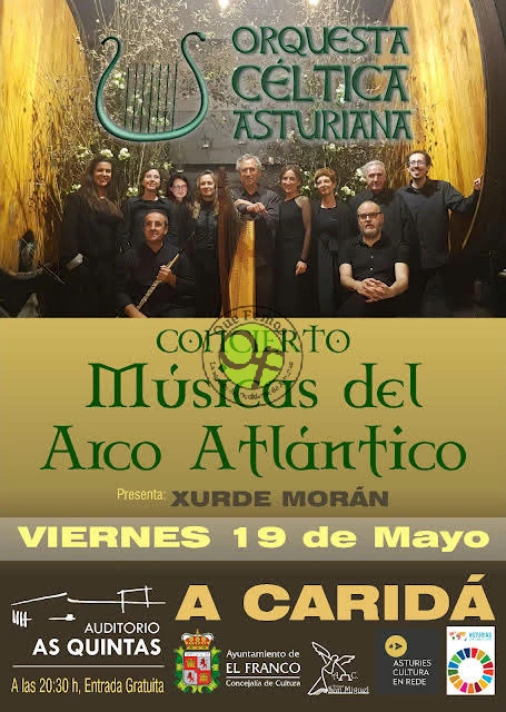 La Orquesta Céltica Asturiana protagonizará el concierto 