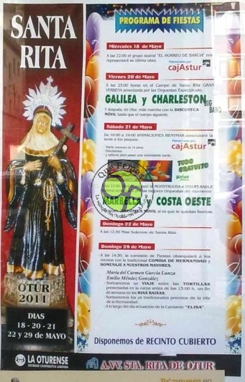 Fiestas de Santa Rita en Otur 2011