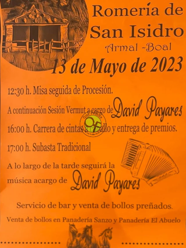 Romería de San Isidro 2023 en Armal-Boal