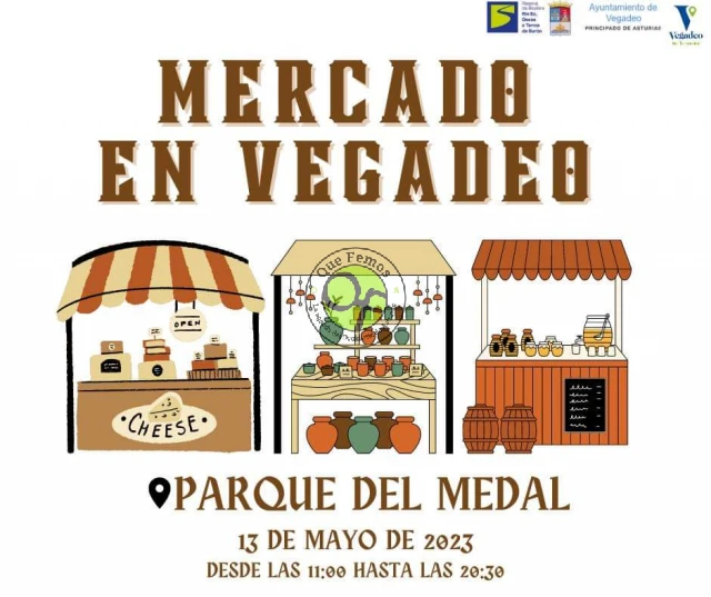 Mercado semanal en Vegadeo