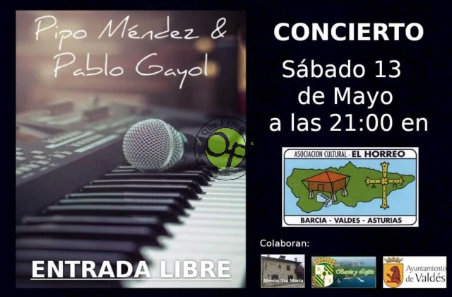 Concierto de Pipo Méndez&Pablo Gayol