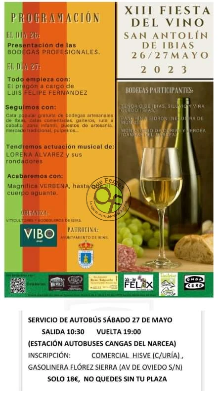 XIII Fiesta del Vino en San Antolín de Ibias