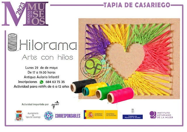 Hilorama, descubriendo el arte con hilos en Tapia de Casariego