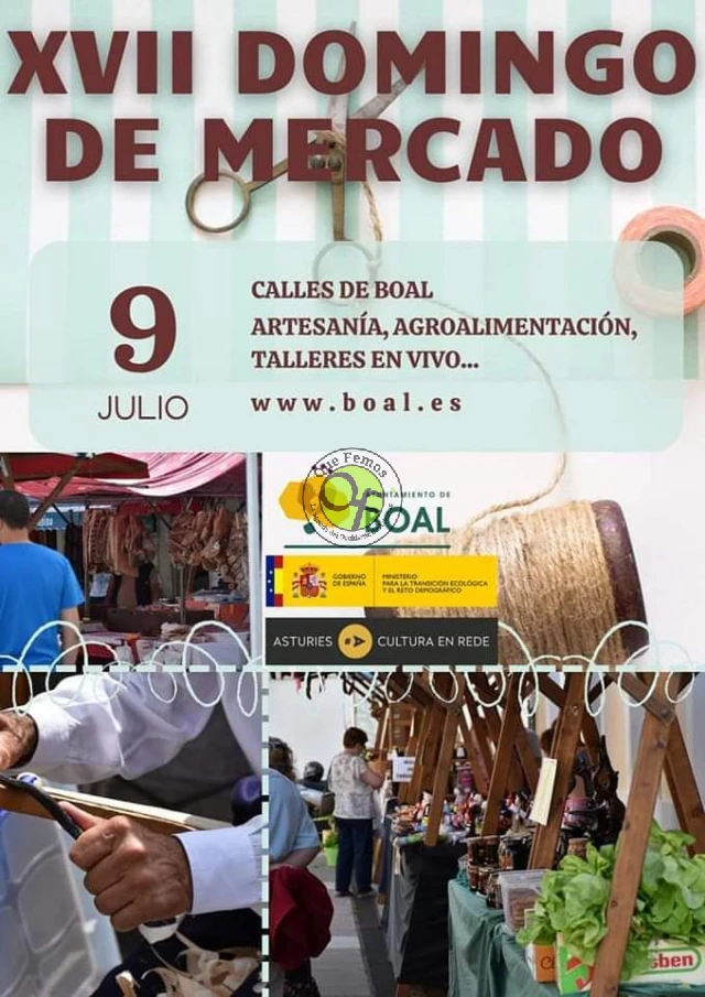 XVII Domingo de Mercado 2023 en Boal