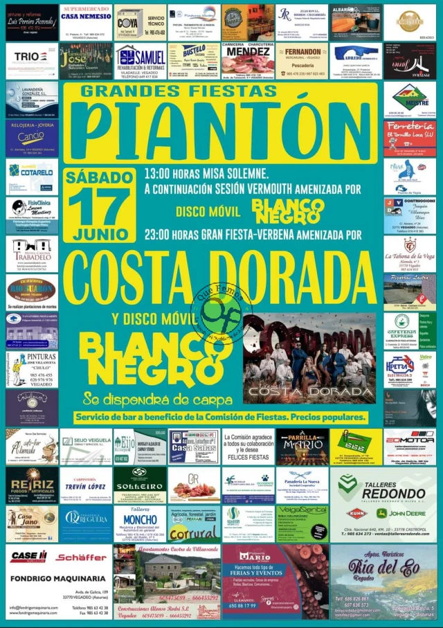 Fiestas de Piantón 2023